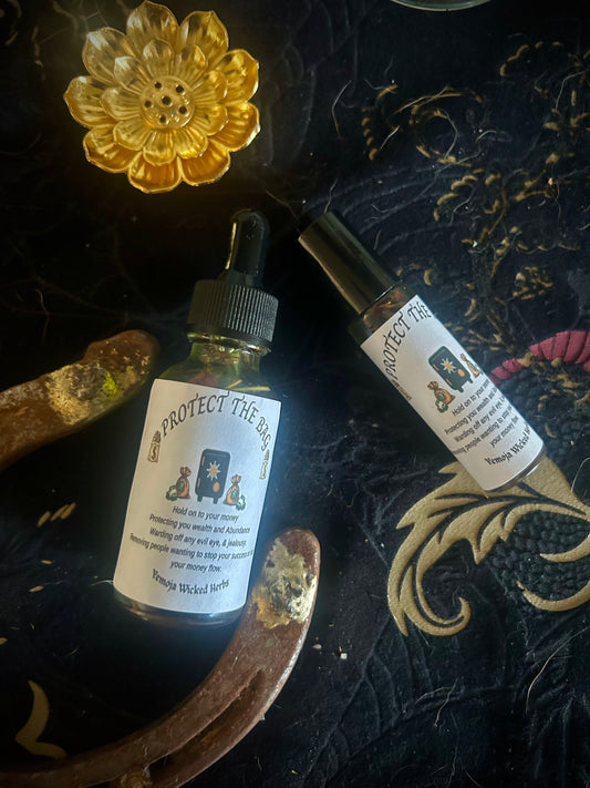 Protect the Bag Spell Oil/ Money Protection Spell / Finance Protection Spell/ Protect your money Spell/ Money manifestation/ Money Magic