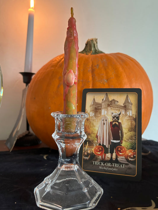 SAMHAIN ritual taper candle